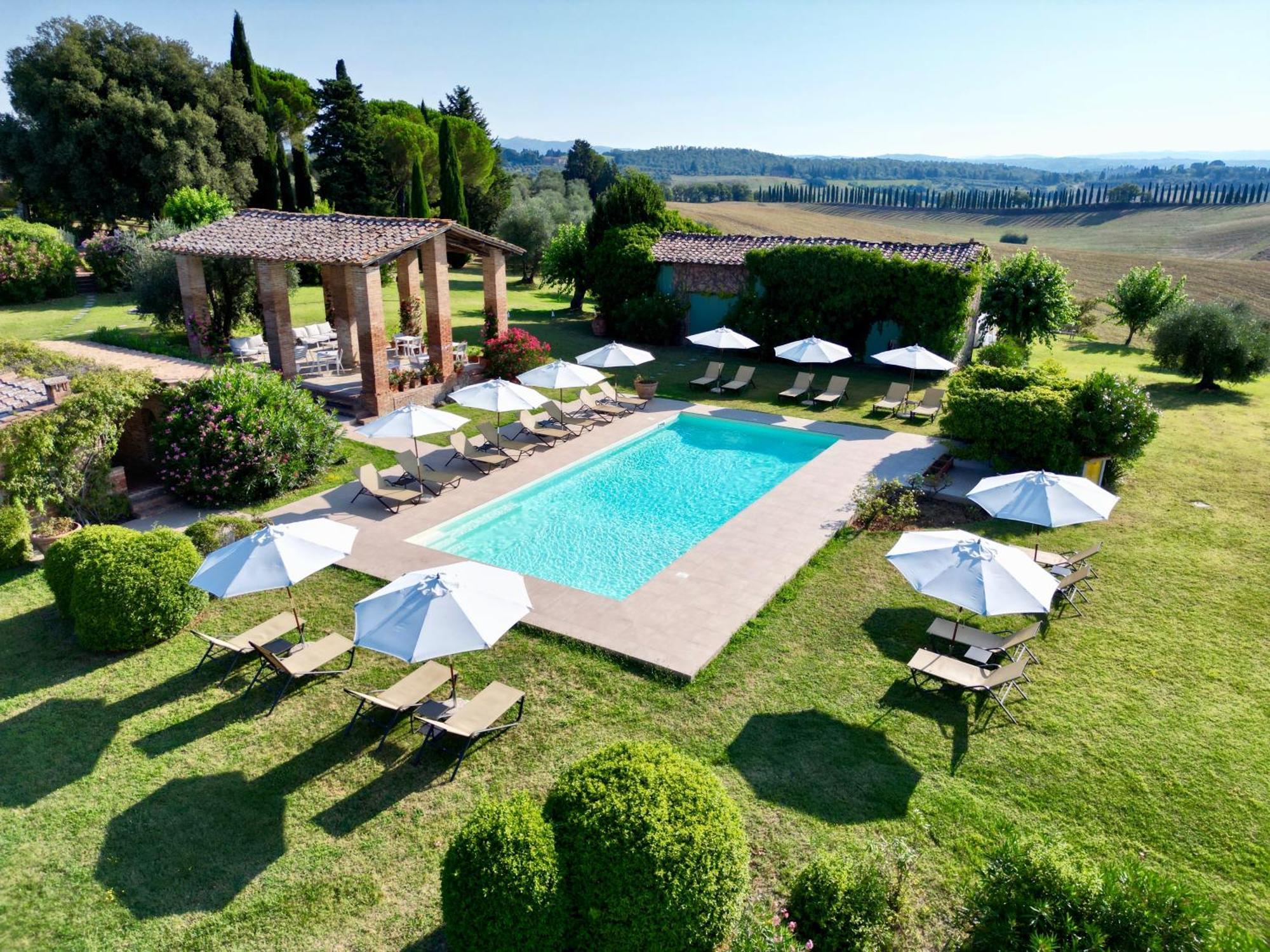 Ca' Bianca Tuscany Relais Siena Eksteriør billede